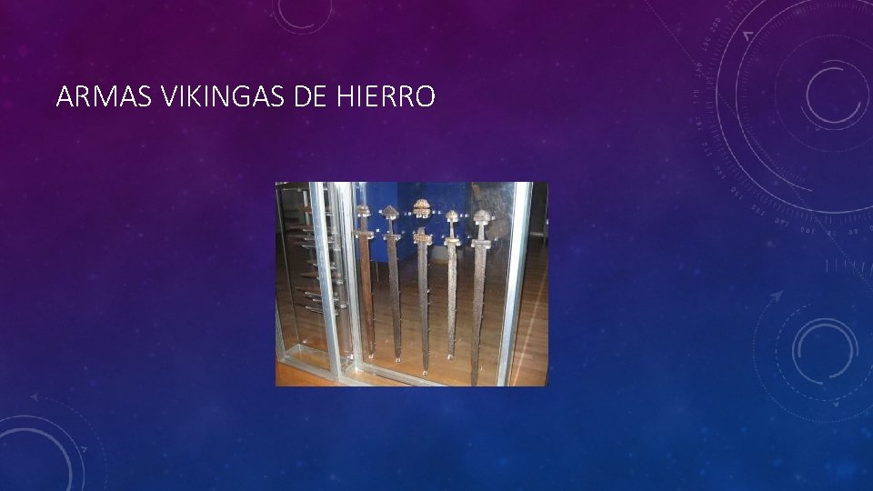 ARMAS VIKINGAS DE HIERRO 