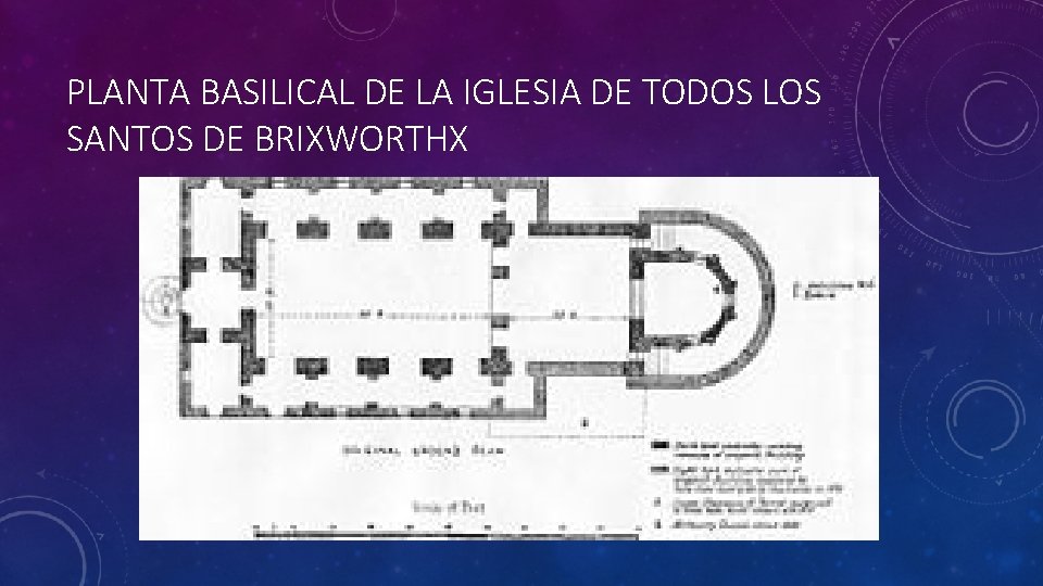 PLANTA BASILICAL DE LA IGLESIA DE TODOS LOS SANTOS DE BRIXWORTHX PLANTA BASILICAL DE LA IGLESIA DE TODOS LOS SANTOS DE BRIXWORTHX