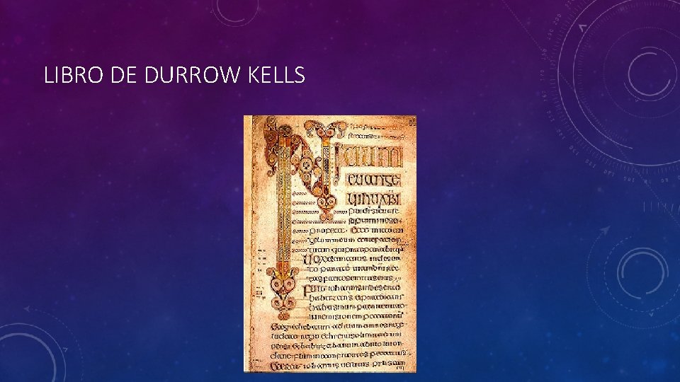 LIBRO DE DURROW KELLS 