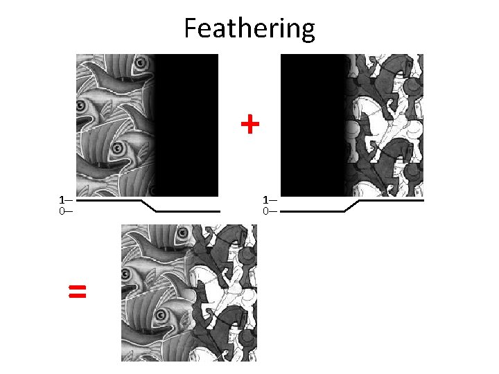 Feathering + 1 0 = Feathering + 1 0 =
