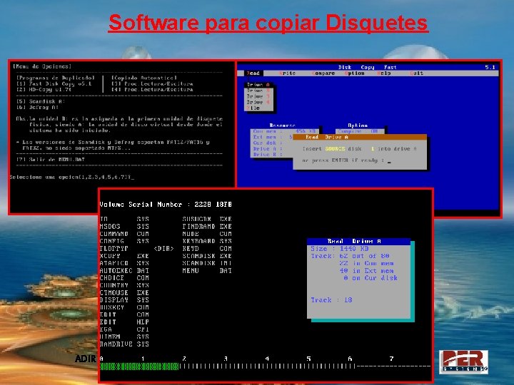 Software para copiar Disquetes ADIR SIG - UNMSM 