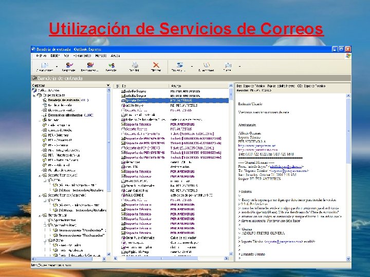 Utilización de Servicios de Correos ADIR SIG - UNMSM 