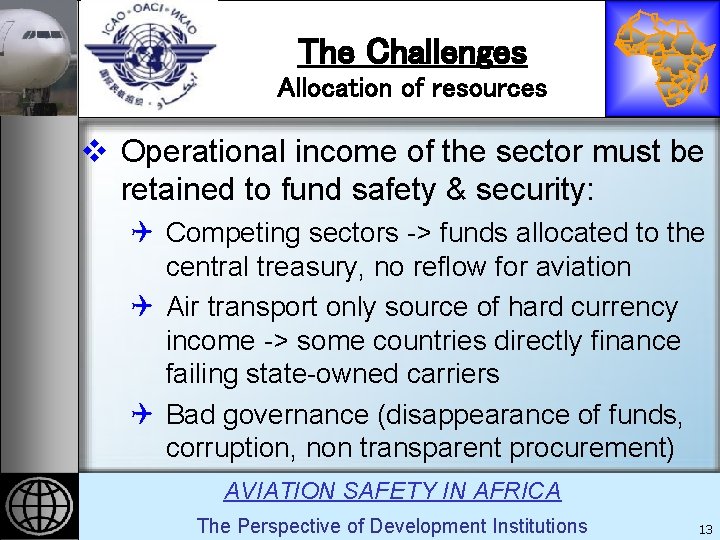 REGIONAL IMPLEMENTATION PLAN FOR AVIATION SAFETY IN AFRICA