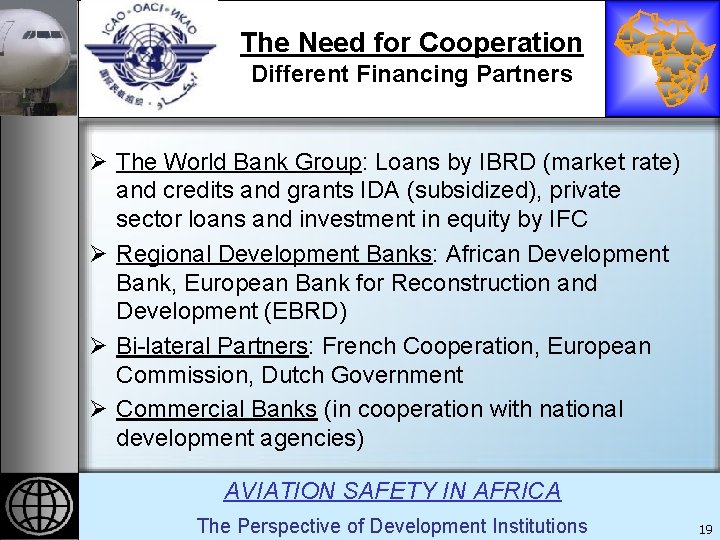 REGIONAL IMPLEMENTATION PLAN FOR AVIATION SAFETY IN AFRICA