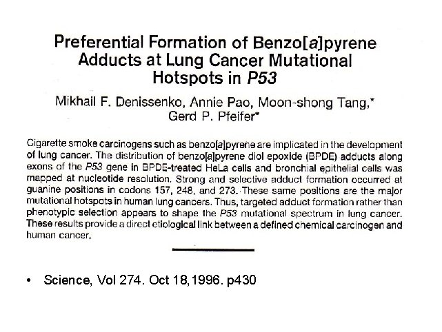  • Science, Vol 274. Oct 18, 1996. p 430 