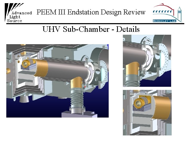 PEEM III Endstation Design Review UHV Sub-Chamber - Details 