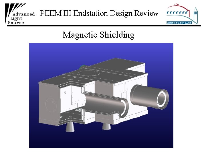 PEEM III Endstation Design Review Magnetic Shielding 