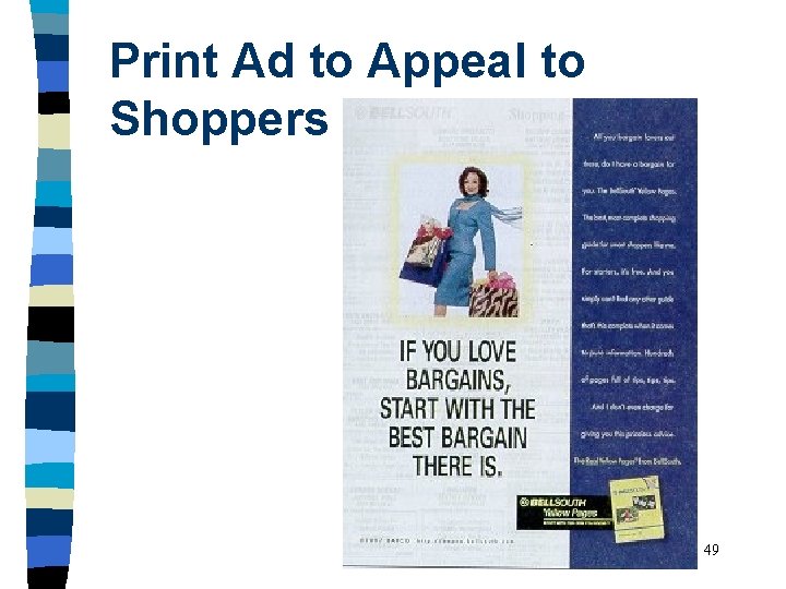 Print Ad to Appeal to Shoppers 49 
