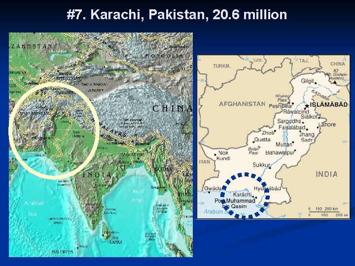 #7. Karachi, Pakistan, 20. 6 million 