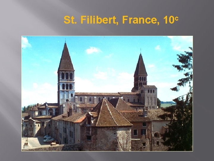 St. Filibert, France, 10 c 