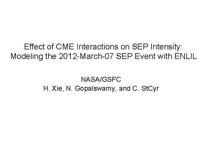 Effect of CME Interactions on SEP Intensity: Modeling the 2012 -March-07 SEP Event with