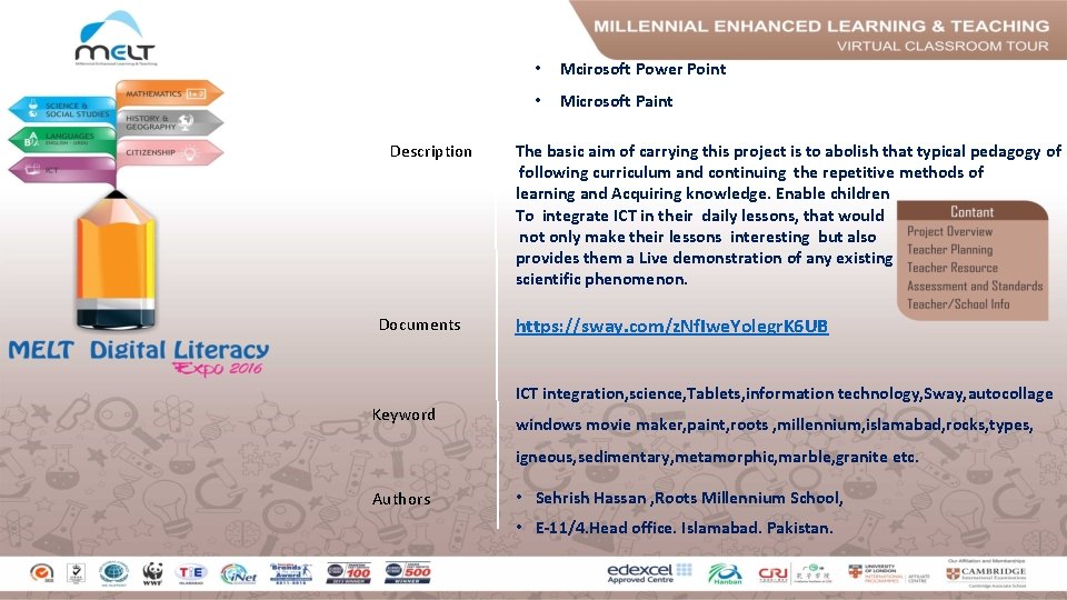 Description Documents • Mcirosoft Power Point • Microsoft Paint The basic aim of carrying