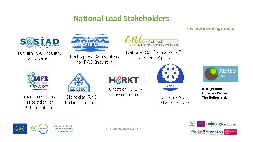 National Lead Stakeholders and more comings soon. . Turkish RAC industry association Romanian General