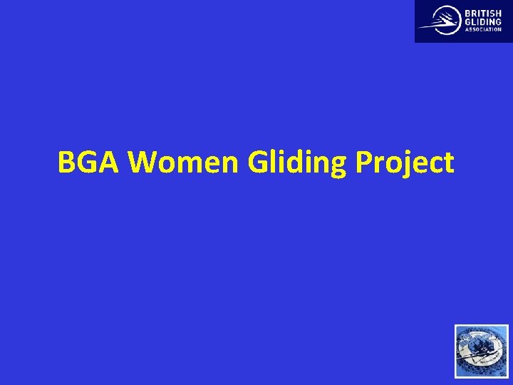 BGA Women Gliding Project 