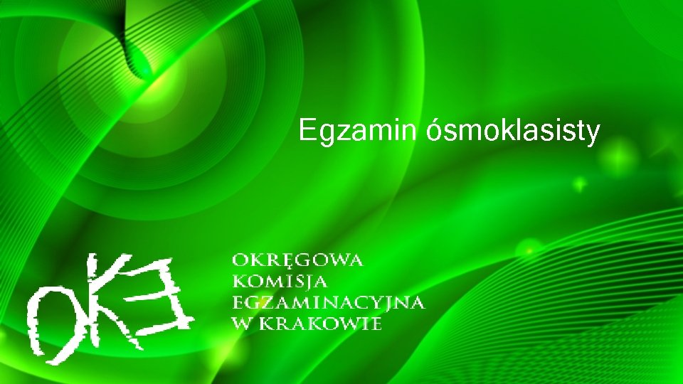 Egzamin ósmoklasisty 