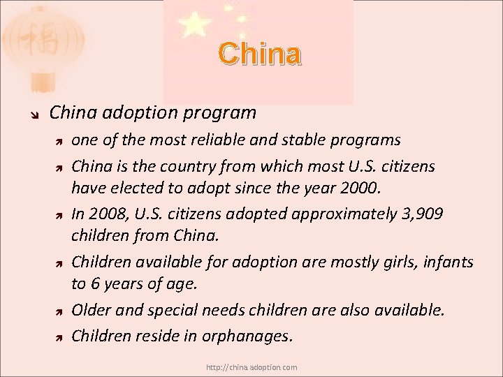 China adoption program one of the most reliable and stable programs China is the