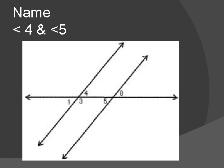 Name < 4 & <5 Name < 4 & <5