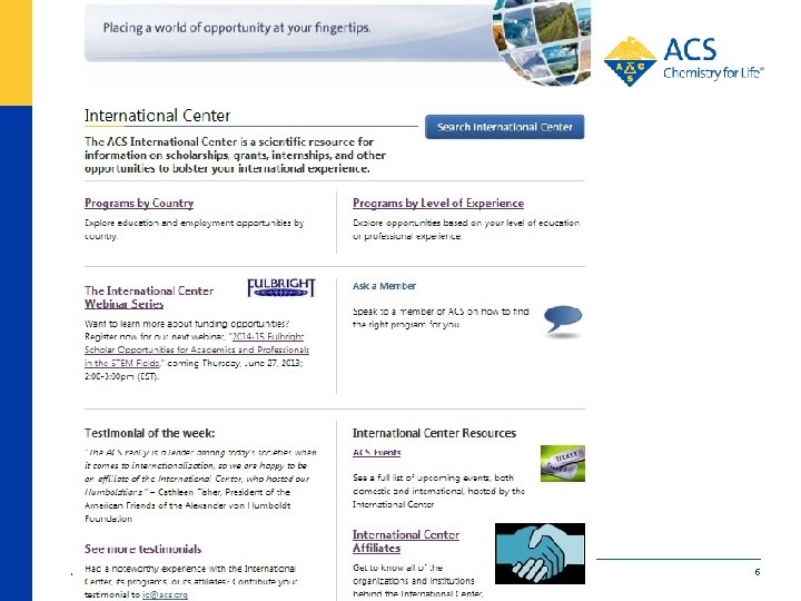 American Chemical Society 5 