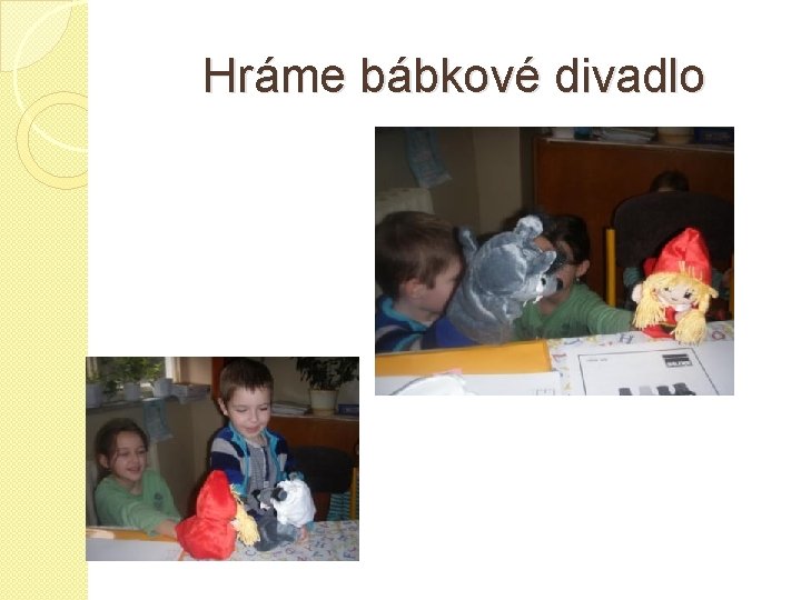 Hráme bábkové divadlo 