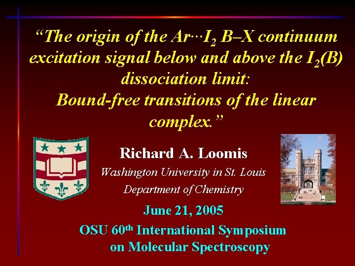 “The origin of the Ar···I 2 B–X continuum excitation signal below and above the