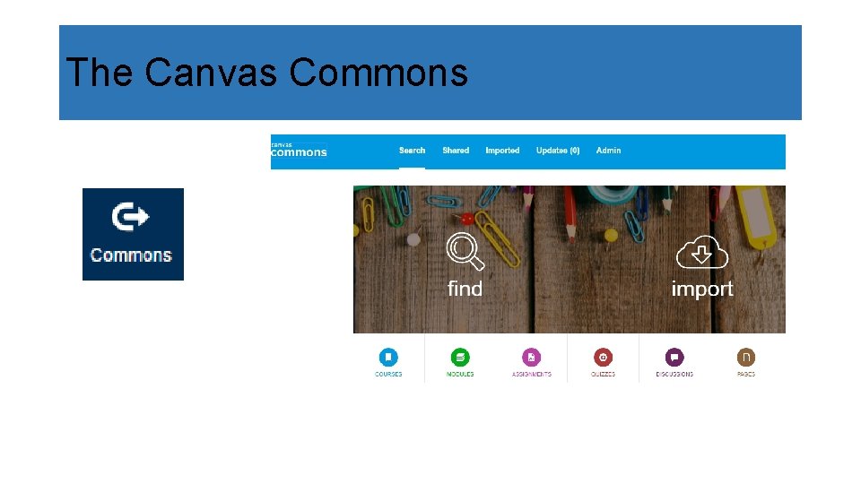 The Canvas Commons 