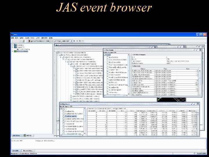 JAS event browser 27 