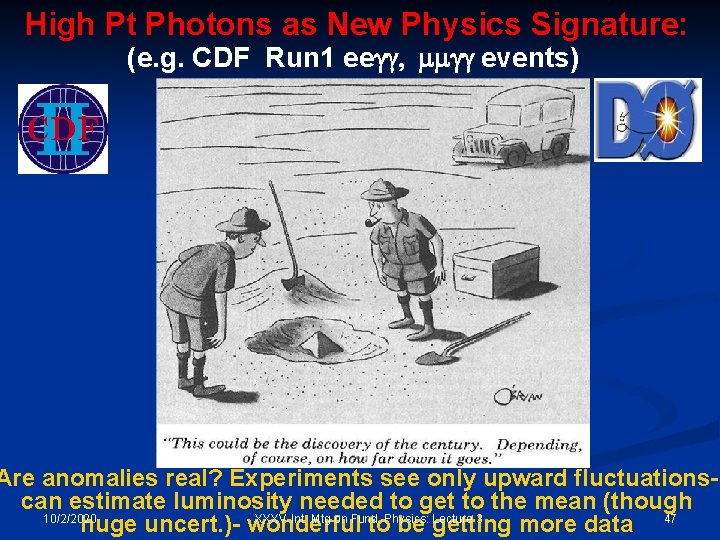 High Pt Photons as New Physics Signature: (e. g. CDF Run 1 eegg, mmgg