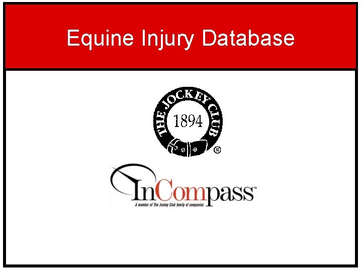 Equine Injury Database 