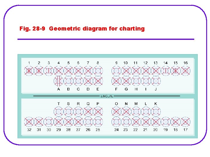 Fig. 28 -9 Geometric diagram for charting 