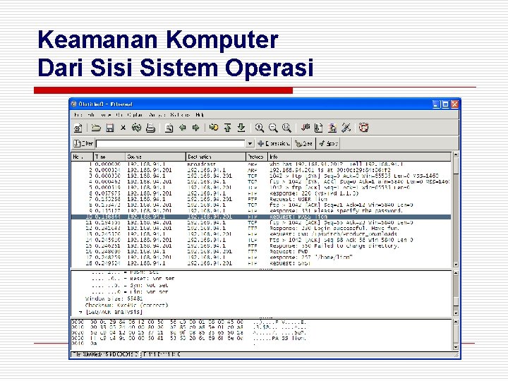 Keamanan Komputer Dari Sistem Operasi 