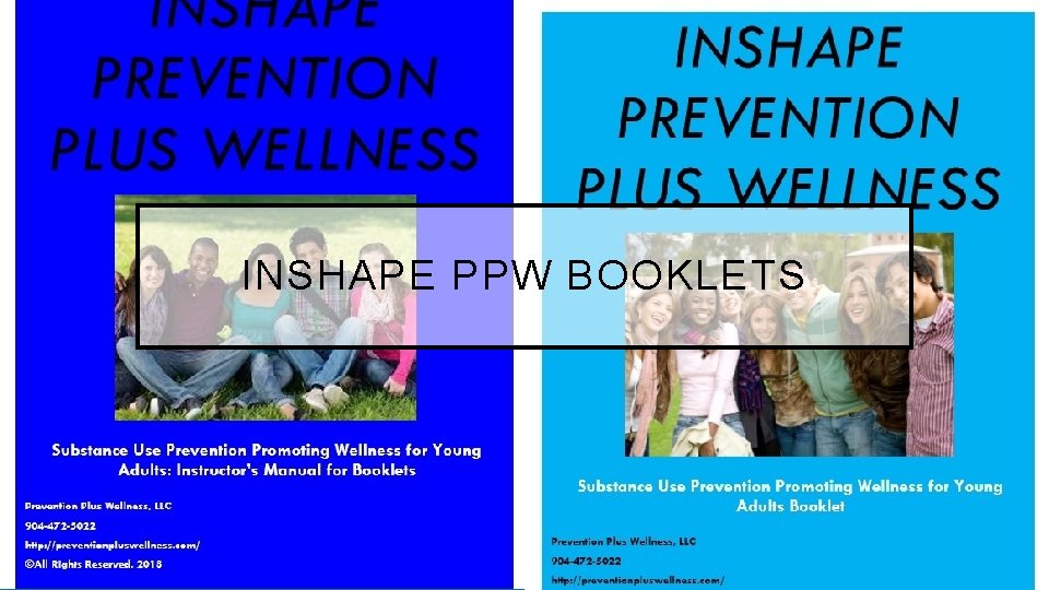 INSHAPE PPW BOOKLETS 
