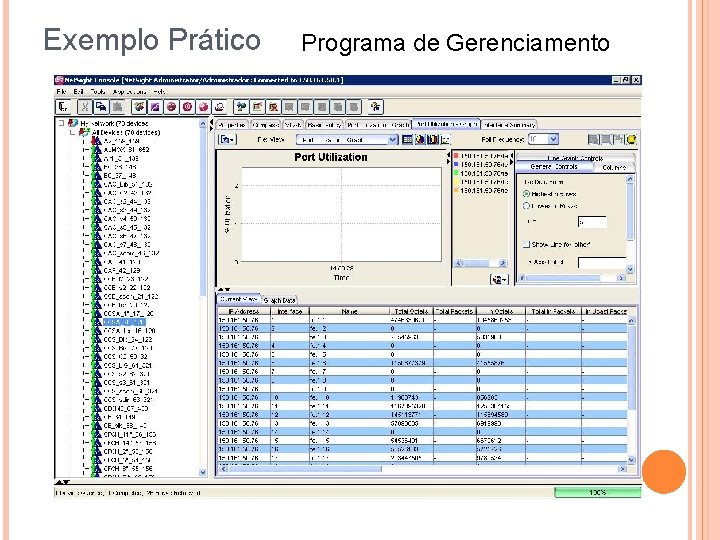 Exemplo Prático Programa de Gerenciamento 