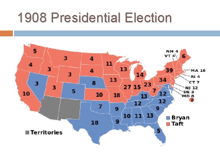 1908 Presidential Election 