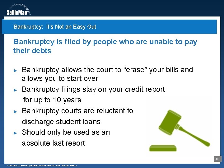 Bankruptcy: It’s Not an Easy Out Bankruptcy is filed by people who are unable