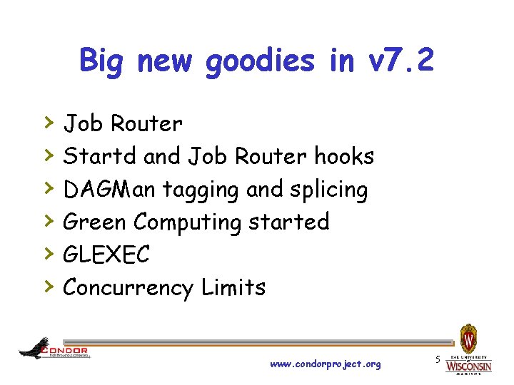 Big new goodies in v 7. 2 › › › Job Router Startd and