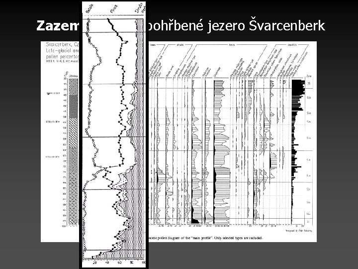 Zazemňování – pohřbené jezero Švarcenberk Zazemňování – pohřbené jezero Švarcenberk