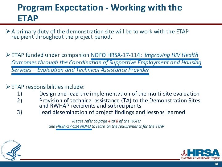 Program Expectation - Working with the ETAP Ø A primary duty of the demonstration