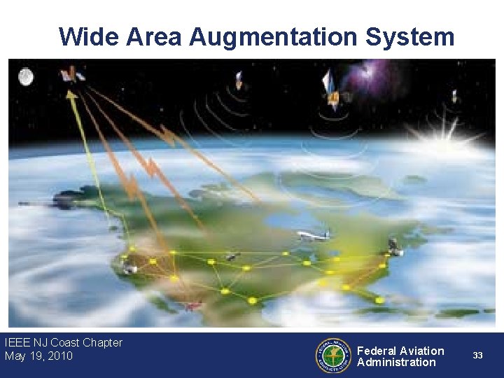Wide Area Augmentation System IEEE NJ Coast Chapter May 19, 2010 Federal Aviation Administration