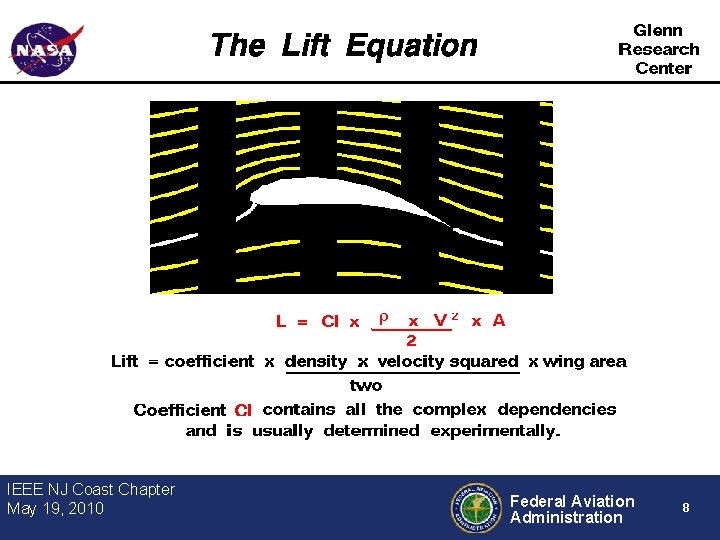 IEEE NJ Coast Chapter May 19, 2010 Federal Aviation Administration 8 