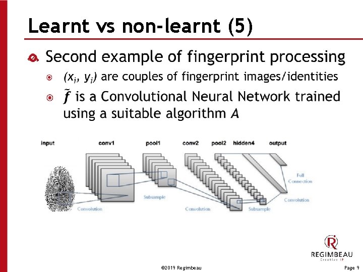 Learnt vs non-learnt (5) © 2019 Regimbeau Page 9 