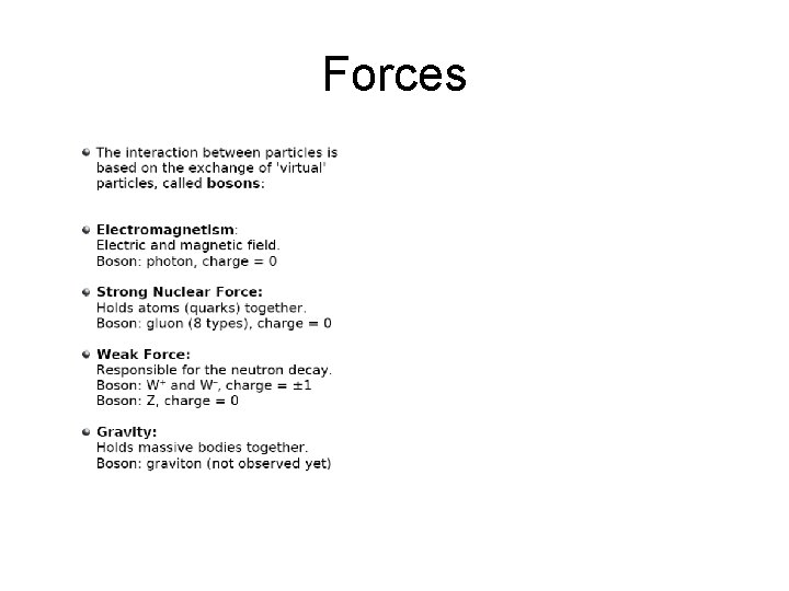 Forces 