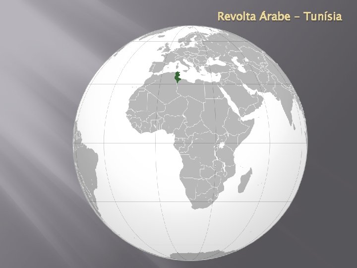 Revolta Árabe - Tunísia 