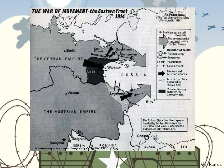 http: //www. uoregon. edu/~kimball/images/maps/1914 -WW 1. RUS. Ctq 39. jpg Ms. Ramos 