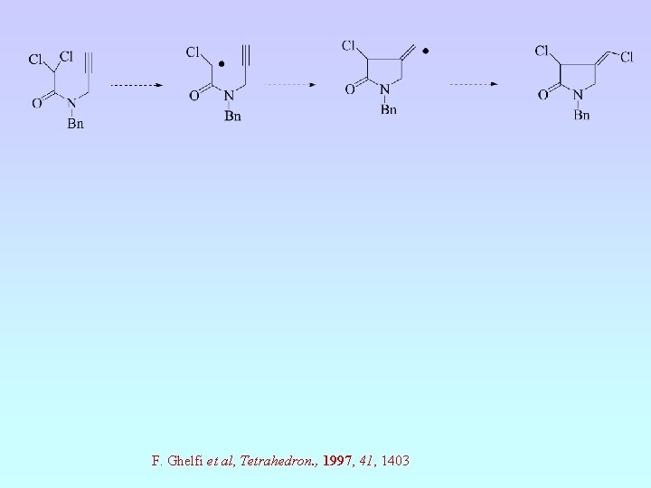 F. Ghelfi et al, Tetrahedron. , 1997, 41, 1403 