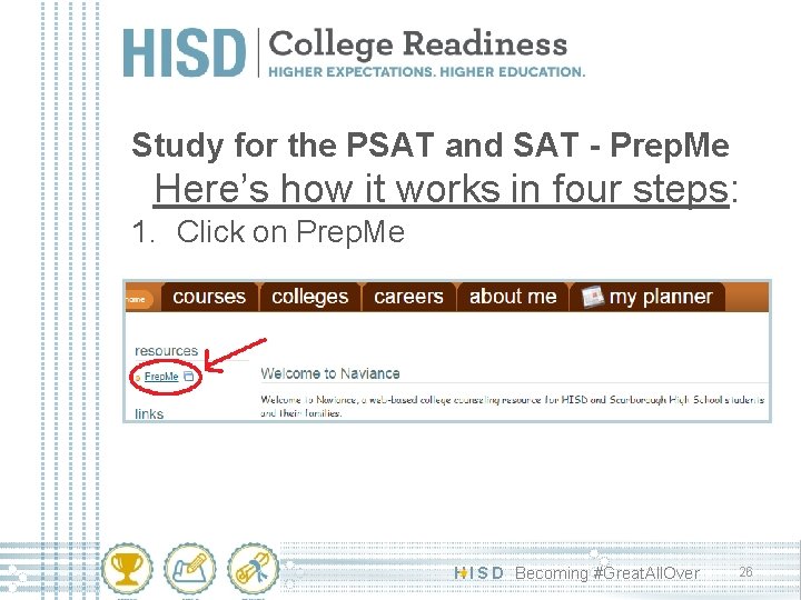 Study for the PSAT and SAT - Prep. Me Here’s how it works in