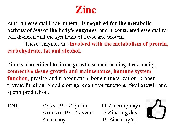 Zinc, an essential trace mineral, is required for the metabolic activity of 300 of