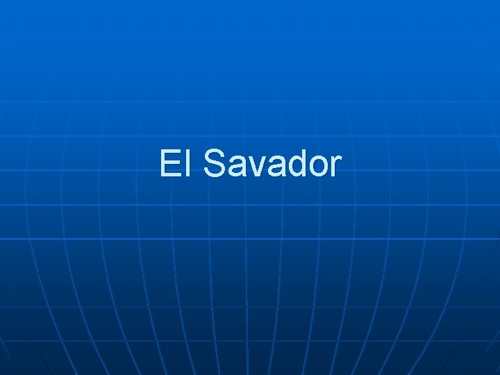 El Savador 