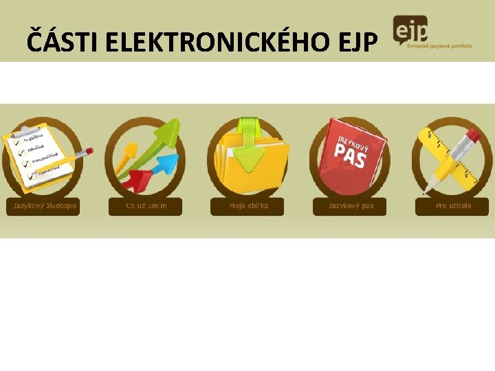 ČÁSTI ELEKTRONICKÉHO EJP 