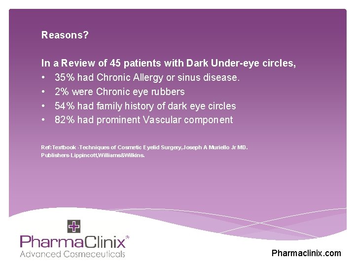 vestige eye dark circle cream