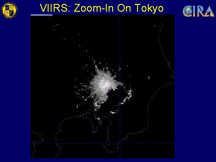 VIIRS: Zoom-In On Tokyo 